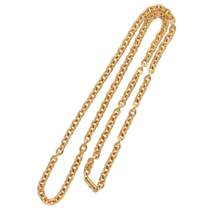 Chrome Hearts 22K Paper Chain Gold Necklace Size 24