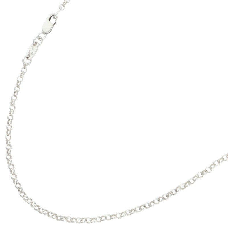 Chrome Hearts NECKCHAIN R16 Roll Silver Necklace Size 16 Inch