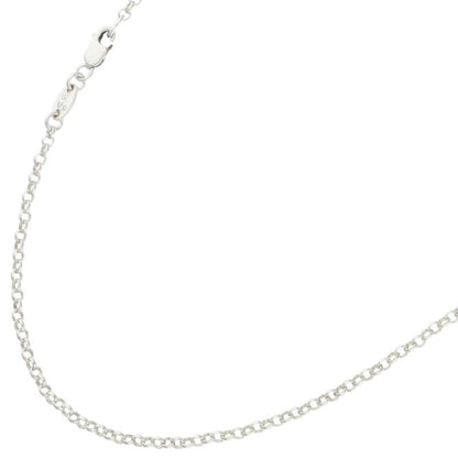 Chrome Hearts NECKCHAIN R16 Roll Silver Necklace Size 16 Inch