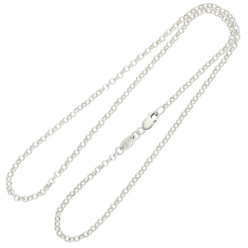 Chrome Hearts NECKCHAIN R16 Roll Silver Necklace Size 16 Inch