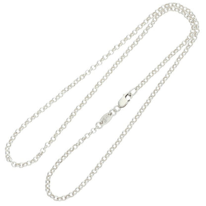 Chrome Hearts NECKCHAIN R16 Roll Silver Necklace Size 16 Inch