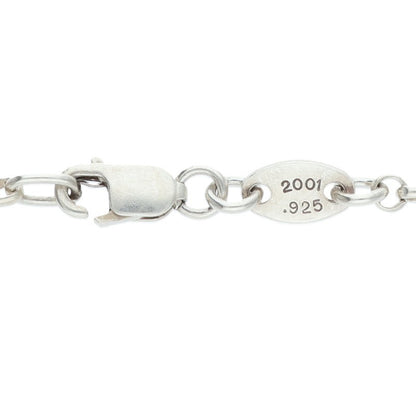 Chrome Hearts NECKCHAIN R16 Roll Silver Necklace Size 16 Inch