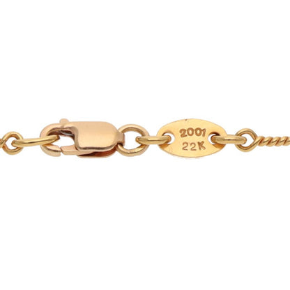 Chrome Hearts 22K NECKCHAIN T18 Chain Necklace Size 18INCH