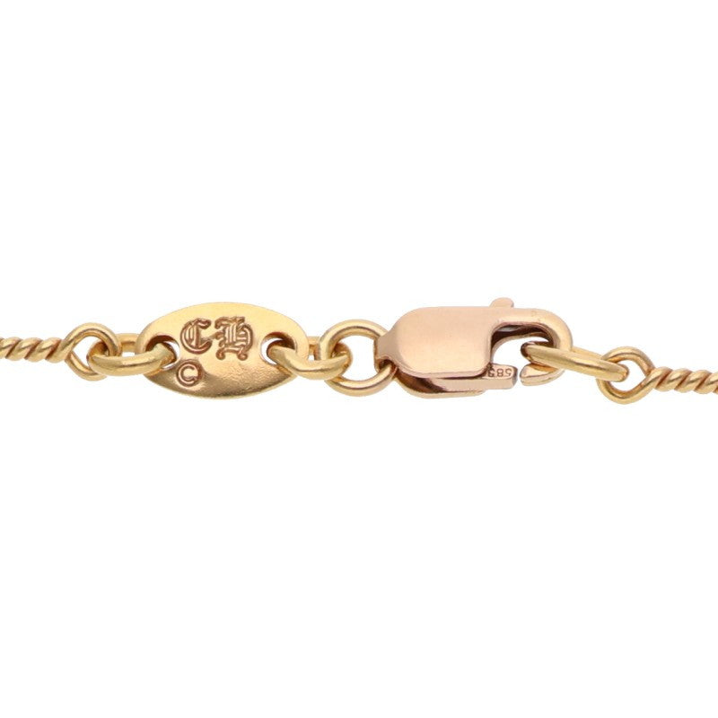 Chrome Hearts 22K NECKCHAIN T18 Chain Yellow Size 18INCH