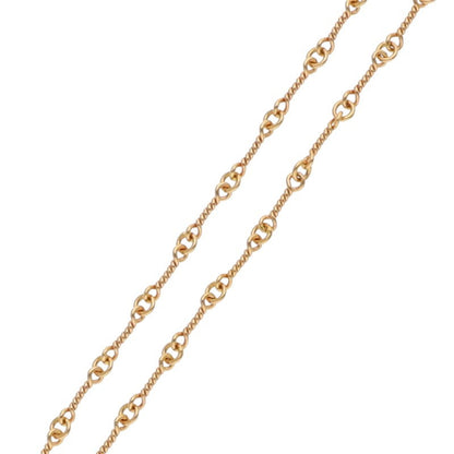 Chrome Hearts 22K NECKCHAIN T18 Chain Yellow Size 18INCH