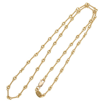 Chrome Hearts 22K Gold Twist Chain Necklace Size 16INCH