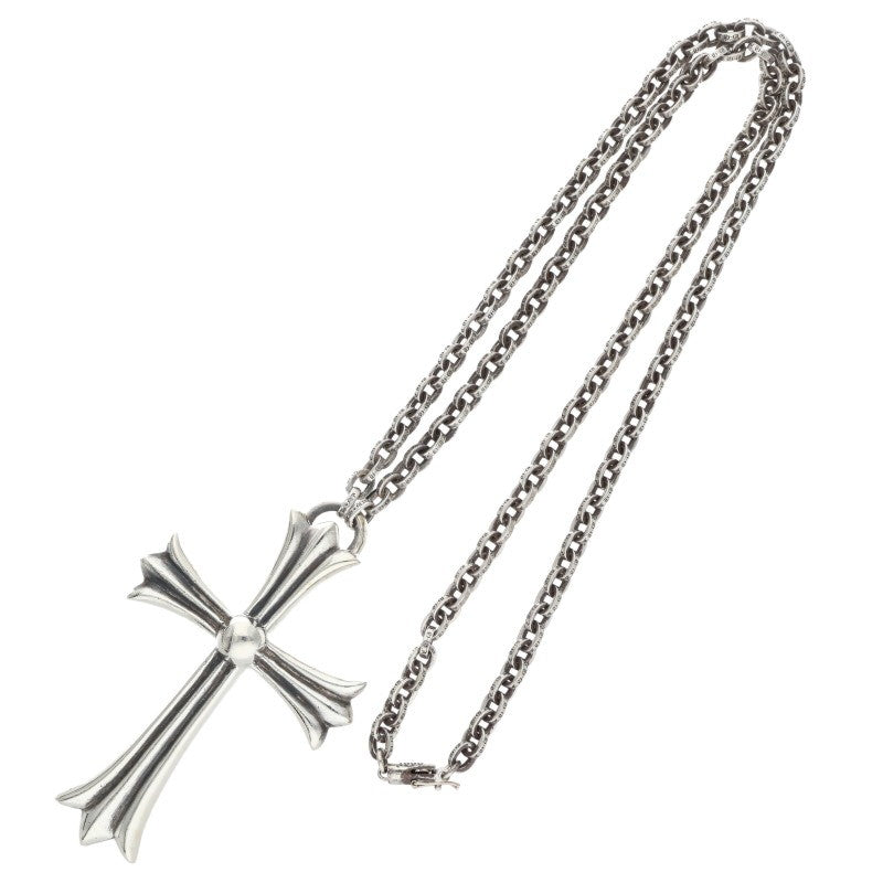 Chrome Hearts PPR CHN LRG CH CRS Necklace 925 Size 24INCH