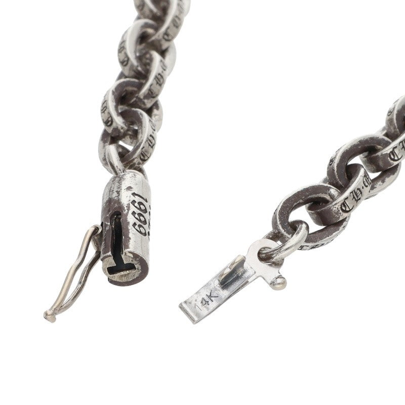 Chrome Hearts PPR CHN LRG CH CRS Necklace 925 Size 24INCH