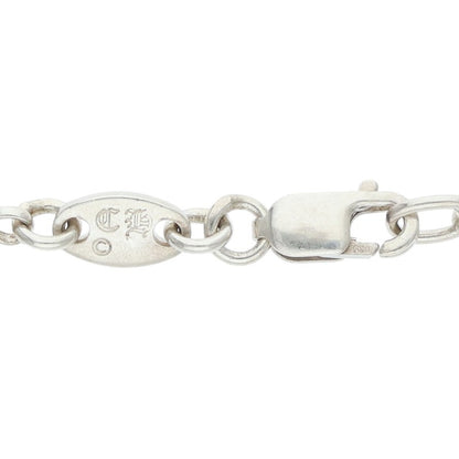 Chrome Hearts Roll Chain Silver Necklace Size 20INCH