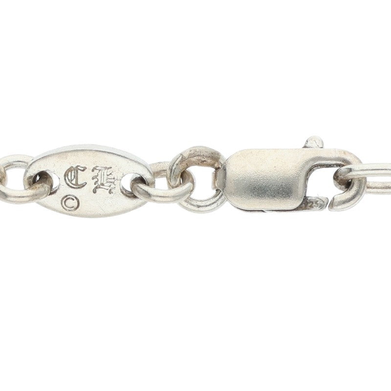 Chrome Hearts Roll Chain Silver Necklace Size 20INCH