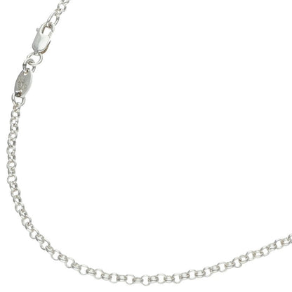Chrome Hearts 925 Roll Chain Silver Necklace Size 20 Inch