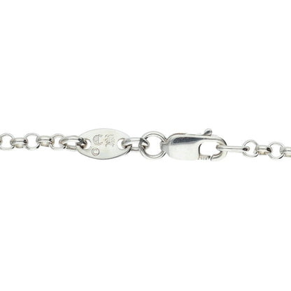 Chrome Hearts 925 Roll Chain Silver Necklace Size 20 Inch