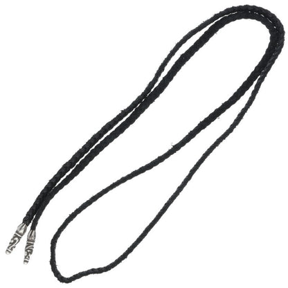 Chrome Hearts Scroll Leather Braid Necklace Size ONE Multi