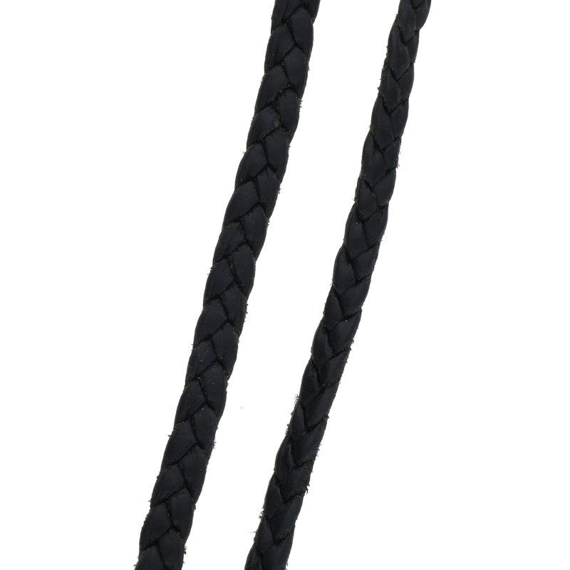 Chrome Hearts SCROLL LEATHER BRAID Necklace Size ONE Multi