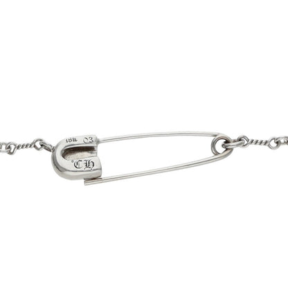 Chrome Hearts 18K White Gold Pin Necklace Size 20INCH