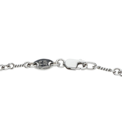 Chrome Hearts 18K White Gold Pin Necklace Size 20INCH
