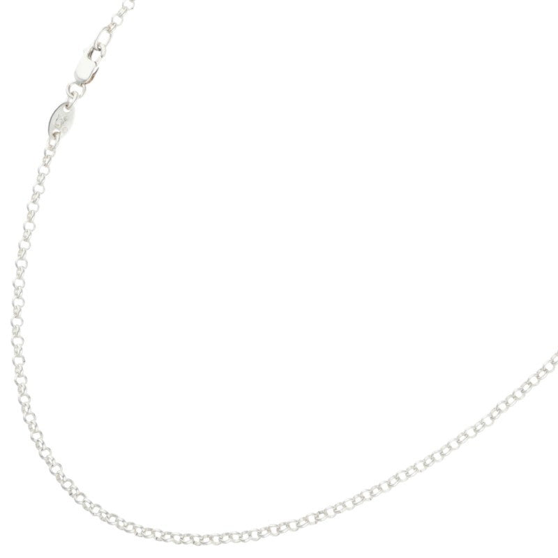 Chrome Hearts Roll Chain Silver Necklace Size 24 Inch