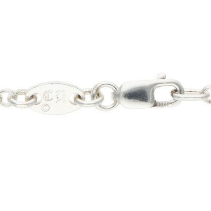 Chrome Hearts Roll Chain Silver Necklace Size 24 Inch