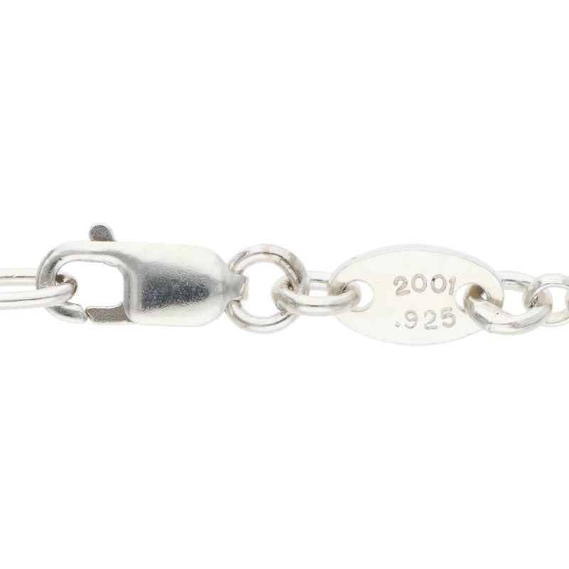 Chrome Hearts Roll Chain Silver Necklace Size 24 Inch