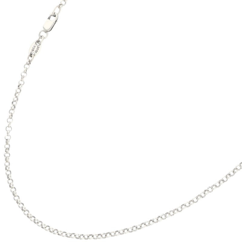 Chrome Hearts R20 Roll Chain Silver Necklace Size 20INCH