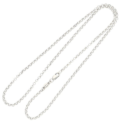 Chrome Hearts R20 Roll Chain Silver Necklace Size 20INCH
