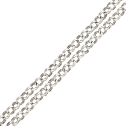 Chrome Hearts R20 Roll Chain Silver Necklace Size 20INCH