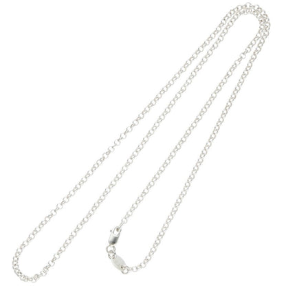 Chrome Hearts Silver Roll Chain Necklace Size 20INCH