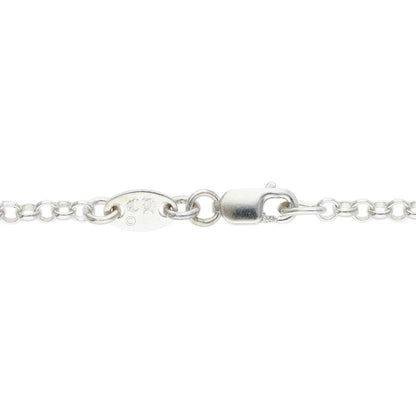 Chrome Hearts Silver Roll Chain Necklace Size 20INCH