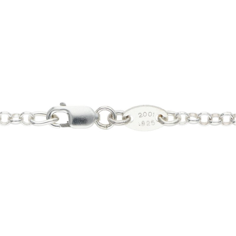 Chrome Hearts Silver Roll Chain Necklace Size 20INCH