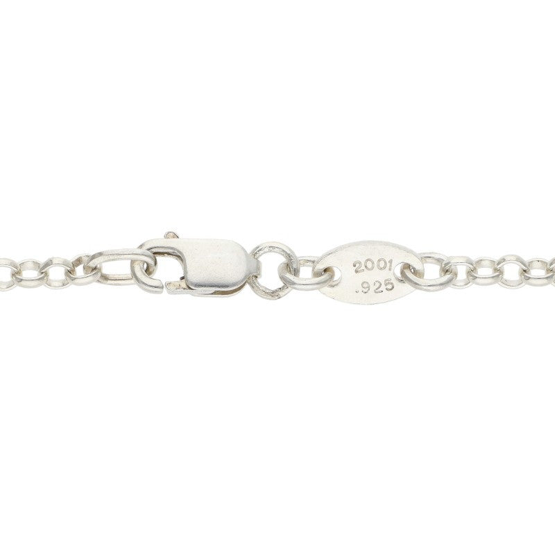 Chrome Hearts Silver Roll Chain Necklace Size 16 Inch