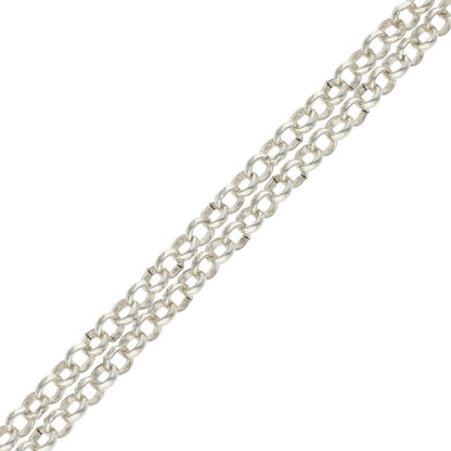 Chrome Hearts Silver Roll Chain Necklace Size 16 Inch
