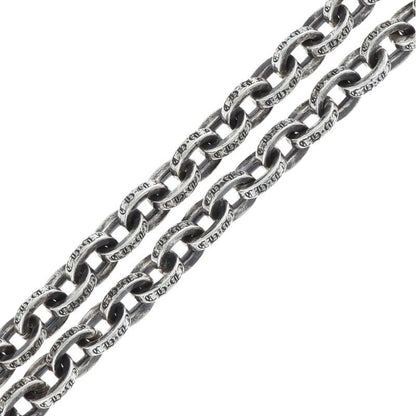 Chrome Hearts PAPER CHAIN 18 Silver Necklace Size 18INCH