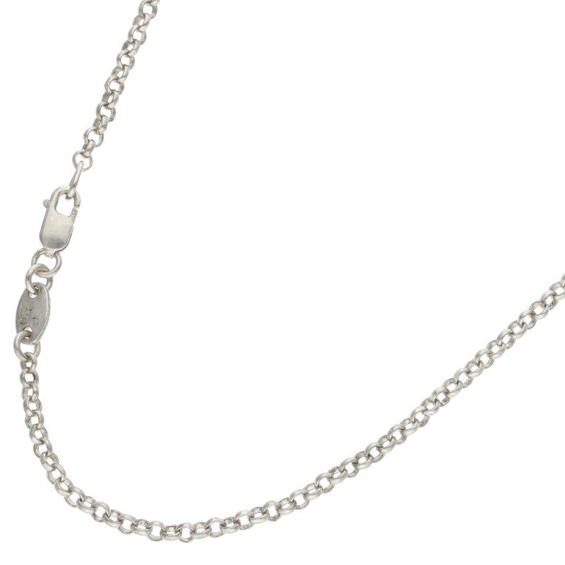 Chrome Hearts Silver Roll Chain Necklace Size 18INCH