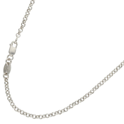 Chrome Hearts Silver Roll Chain Necklace Size 18INCH