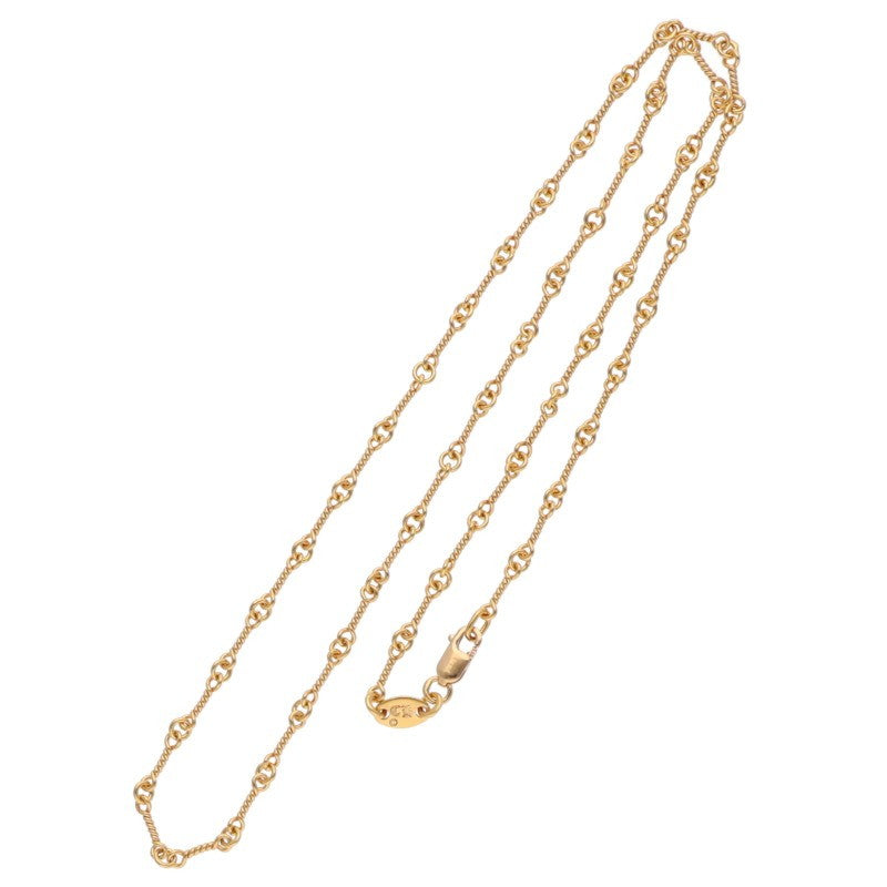 Chrome Hearts 22K Twist Chain Necklace Size 18INCH