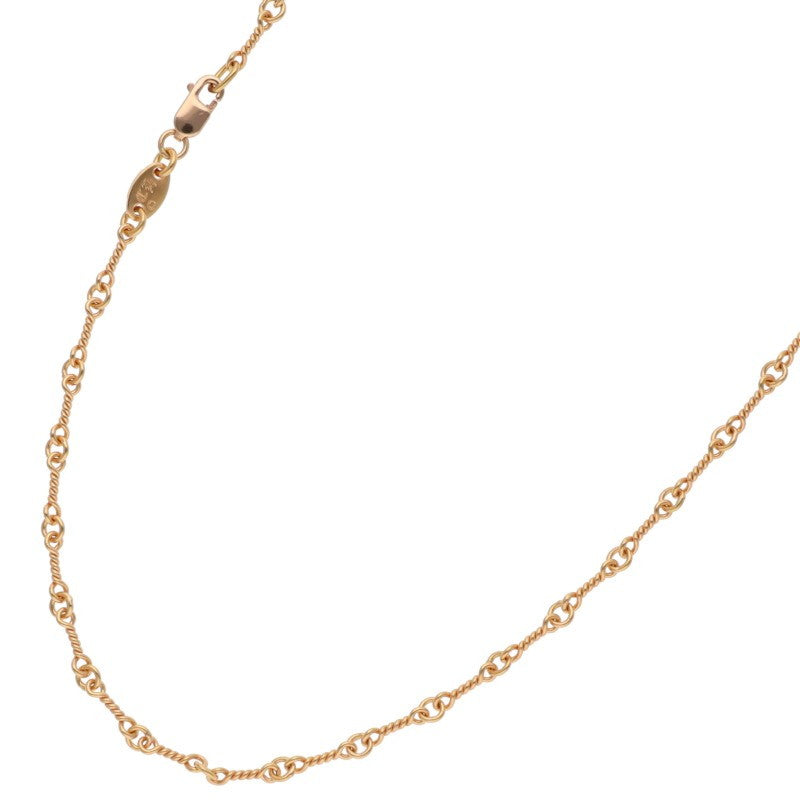 Chrome Hearts 22K Twist Chain Gold Yellow Size 18INCH