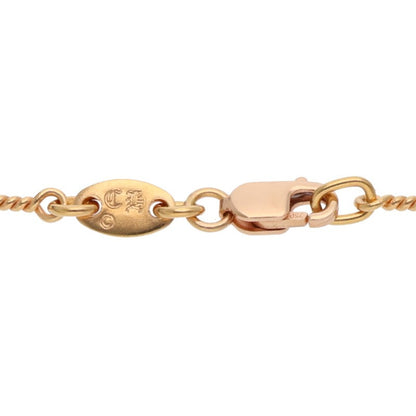 Chrome Hearts 22K Twist Chain Gold Yellow Size 18INCH
