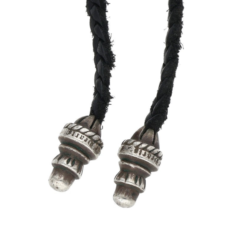 Chrome Hearts SPADE CROSS Pendant Silver/Black