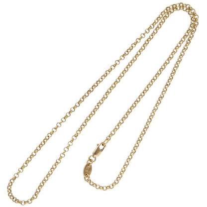 Chrome Hearts 22K Roll Chain Gold Necklace Size 18INCH