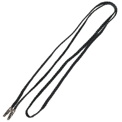 Chrome Hearts Scroll Leather Braid Necklace Size ONE SIZE