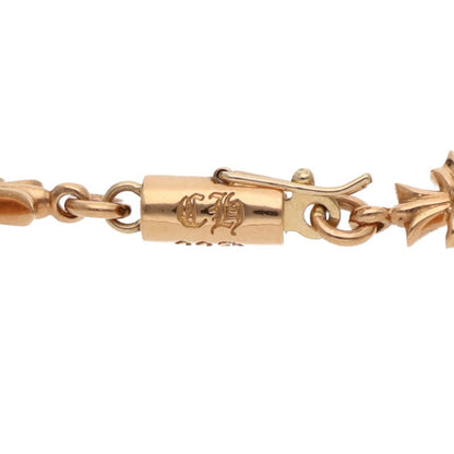 Chrome Hearts 22K Pave Diamond Gold Necklace Size 24