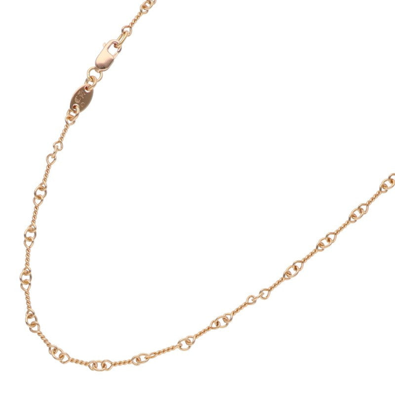 Chrome Hearts 22K Twist Chain Necklace Yellow Size 18INCH