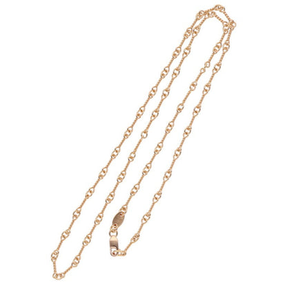 Chrome Hearts 22K Twist Chain Necklace Yellow Size 18INCH