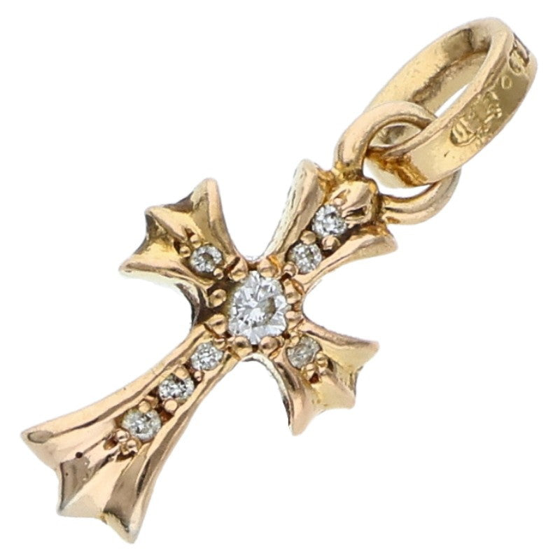 Chrome Hearts 22K Yellow Gold Diamond Charm Size ONE SIZE
