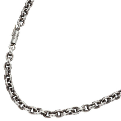 Chrome Hearts 925 Silver Paper Chain Necklace Size 18INCH