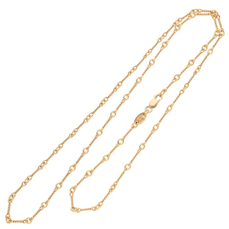 Chrome Hearts 22K Yellow Gold Chain Necklace Size 18INCH