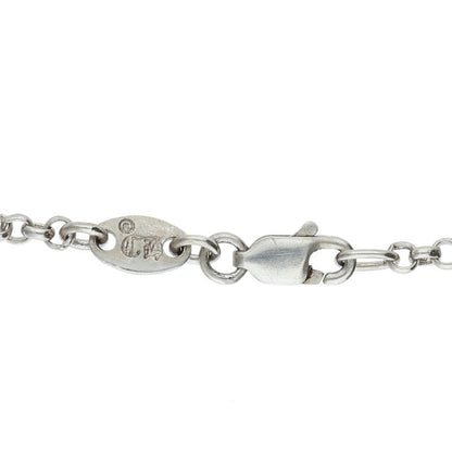 Chrome Hearts Old Roll Chain Necklace Silver Size 20INCH