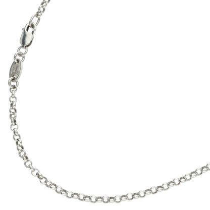 Chrome Hearts 925 Silver Roll Chain Necklace Size 20INCH