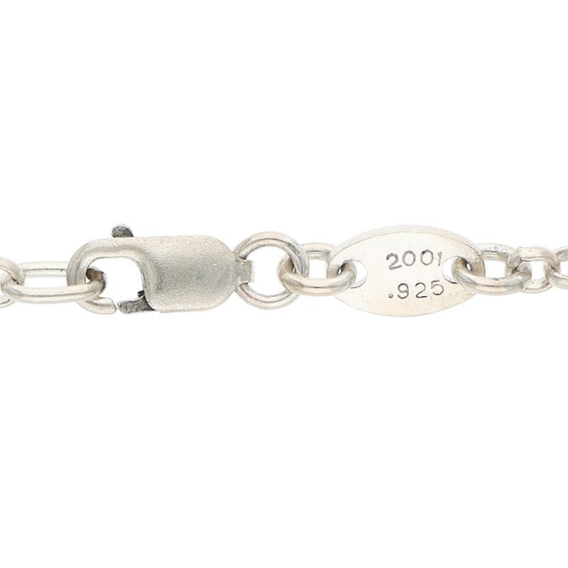 Chrome Hearts Silver Roll Chain Necklace Size 20INCH