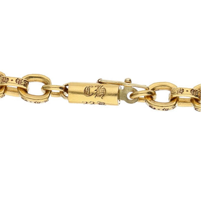 Chrome Hearts 22K 14K Paper Chain Necklace Size 20 Inch